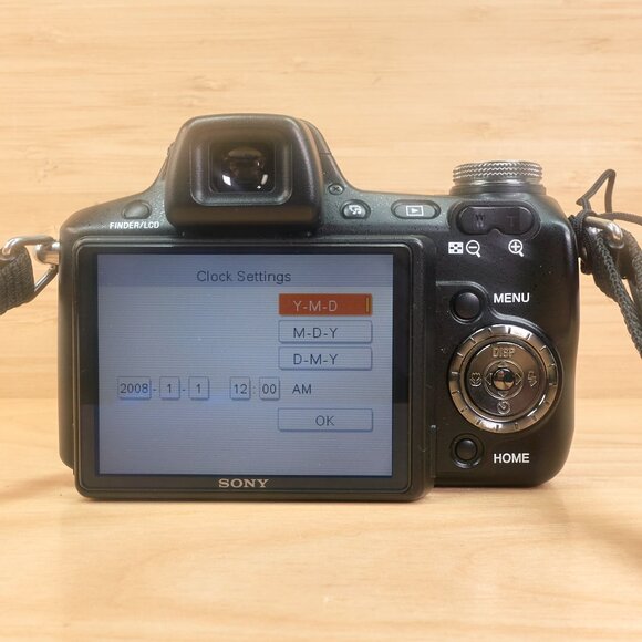 Sony Cyber-shot DSC-H50 / 9.1MP Camera / 15× Zeiss Zoom / Full HD / Japan Made - Picture 5 of 10